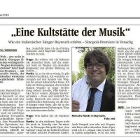 Nordbayrischer Kurier 13.Jan.2012